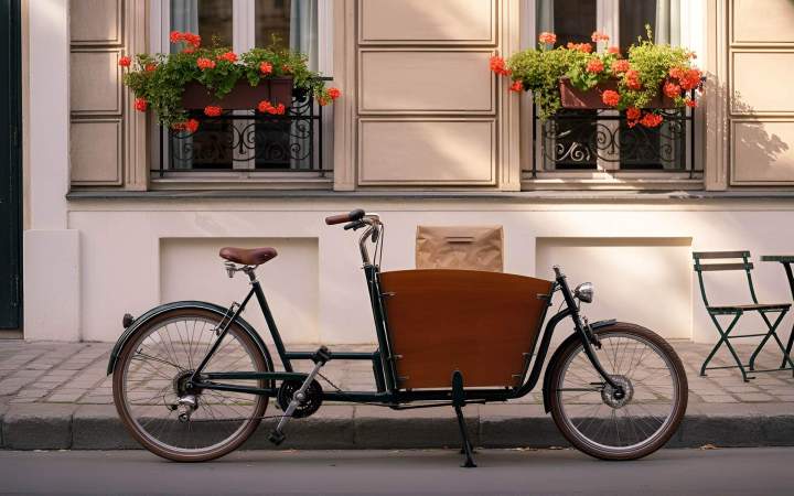 livraison avec vélo cargo Sainte-Geneviève-des-Bois